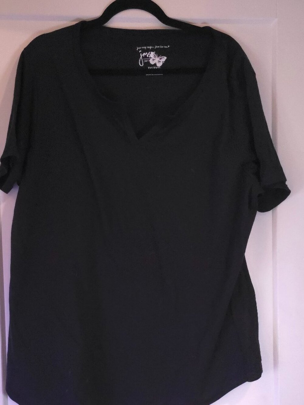 Just My Size Black Tee